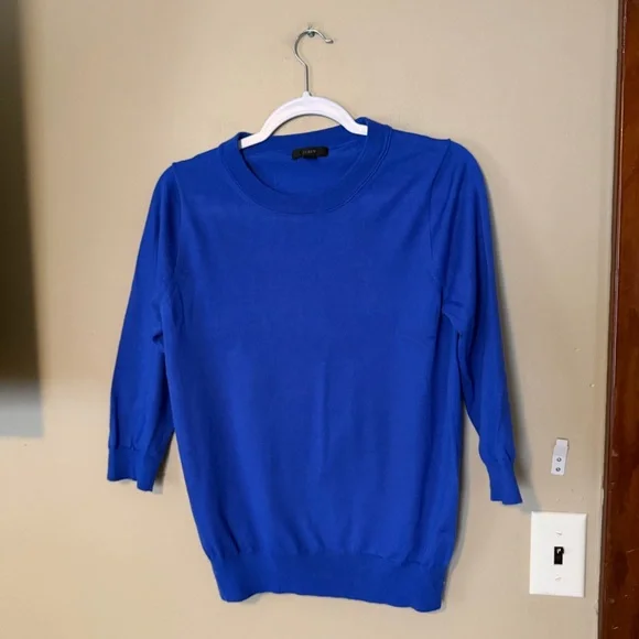 J. Crew Merino Wool Crewneck Sweater - Picture 2 of 7